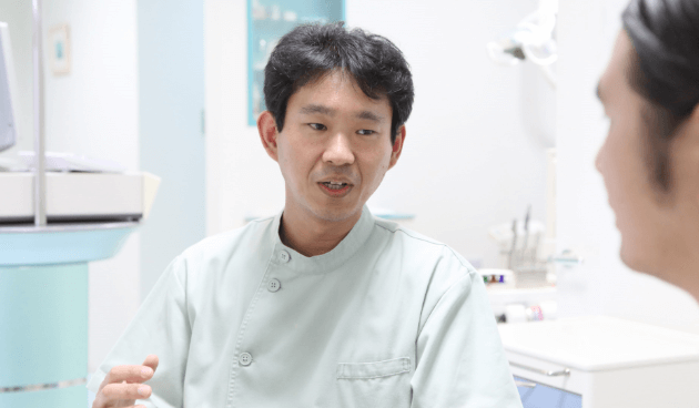 患者様に、ご納得いただいた上で治療を行います